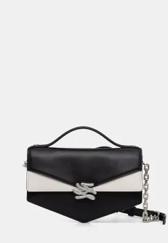 Karl Lagerfeld geanta crossbody pentru femei, din piele Karl Lagerfeld Studio imagine