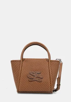 Karl Lagerfeld geanta crossbody pentru femei impletita K/AUTOGRAPH imagine