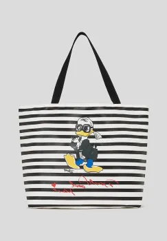 Karl Lagerfeld geanta cu doua fete KL X DISNEY culoarea negru, A3W50103 imagine