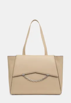 Karl Lagerfeld geanta culoarea bej, A1W30433 imagine