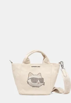 Karl Lagerfeld geanta culoarea bej, A2W50044 imagine