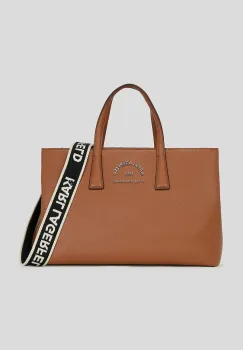 Karl Lagerfeld geanta culoarea maro, A3W30315 imagine