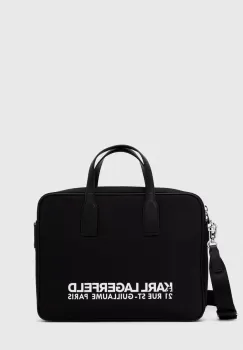 Karl Lagerfeld geanta culoarea negru imagine
