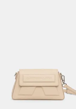 Karl Lagerfeld geanta de piele culoarea bej, A1W30155 imagine