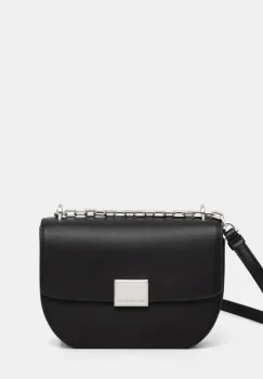 Karl Lagerfeld geanta de piele culoarea negru, A1W30445 imagine
