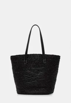Karl Lagerfeld geanta de plaja pentru femei impletita K/AUTOGRAPH imagine