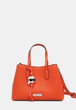 Karl Lagerfeld geanta IKON culoarea portocaliu, B1W30003 imagine