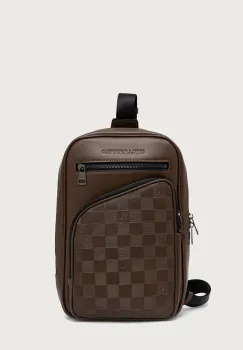Karl Lagerfeld geanta mica pentru barbati cu imitatie de piele imagine