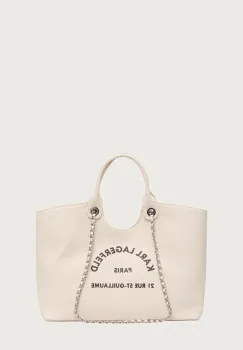 Karl Lagerfeld geanta shopper pentru femei din bumbac imagine