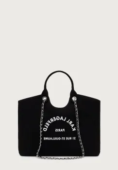 Karl Lagerfeld geanta shopper pentru femei din bumbac imagine