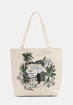Karl Lagerfeld geanta shopper pentru femei, din bumbac K/ESSENTIAL imagine