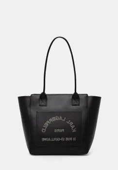 Karl Lagerfeld geanta shopper pentru femei din piele imagine