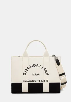 Karl Lagerfeld Geanta tote de dama din bumbac K/RSG imagine