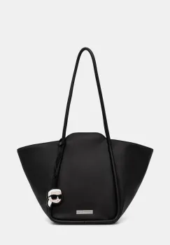 Karl Lagerfeld geanta tote pentru femei cu imitatie de piele IKON imagine