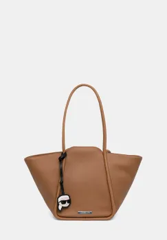 Karl Lagerfeld geanta tote pentru femei cu imitatie de piele IKON imagine
