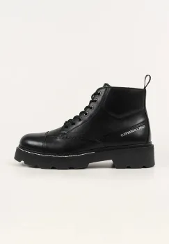 Karl Lagerfeld ghete de piele KAMDEN culoarea negru, KL10438 imagine