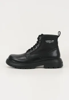 Karl Lagerfeld ghete de piele MASON 6 culoarea negru, KL13035 imagine