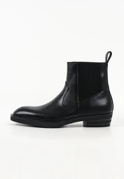 Karl Lagerfeld  ghete scurte pentru barbati din piele Dallas imagine