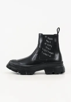 Karl Lagerfeld  ghete scurte pentru barbati din piele Trekka imagine