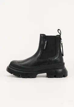 Karl Lagerfeld ghete scurte pentru femei din piele Trekka imagine