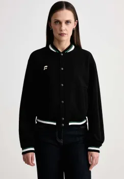 Karl Lagerfeld  hanorac cu fermoar pentru femei cu bumbac imagine