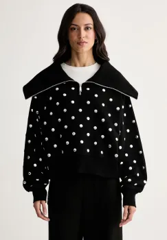 Karl Lagerfeld hanorac pentru femei din bumbac imagine