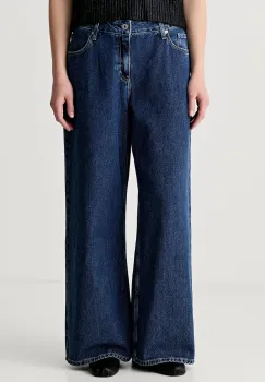 Karl Lagerfeld Jeans blugi wide leg pentru femei imagine