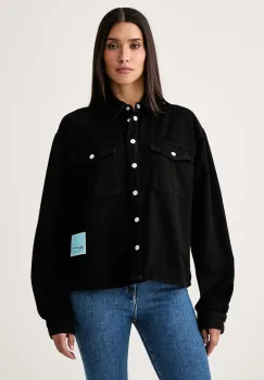 Karl Lagerfeld Jeans  camasa de dama din denim x Pietro Terzini imagine