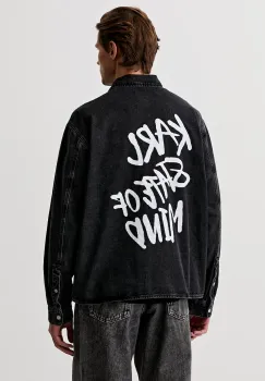 Karl Lagerfeld Jeans camasa pentru barbati din denim imagine