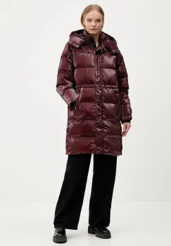 Karl Lagerfeld Jeans geaca culoarea bordo, de iarna, A4W15059 imagine