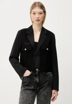Karl Lagerfeld Jeans geaca culoarea negru, de tranzitie, A3W14019 imagine