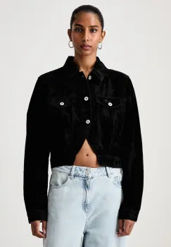 Karl Lagerfeld Jeans  geaca de tranzitie pentru femei din denim imagine