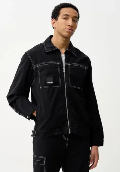 Karl Lagerfeld Jeans geaca jeans imagine