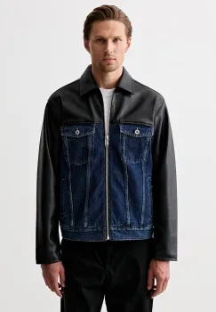 Karl Lagerfeld Jeans geaca tip camasa pentru barbati imagine