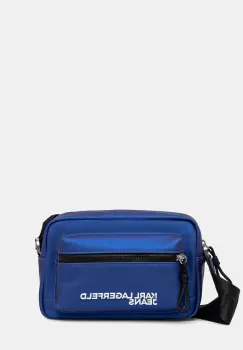 Karl Lagerfeld Jeans geanta culoarea albastru A3M30247 imagine