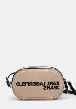 Karl Lagerfeld Jeans geanta culoarea bej, A2W30249 imagine