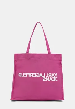 Karl Lagerfeld Jeans geanta de bumbac imagine