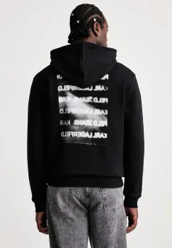 Karl Lagerfeld Jeans  hanorac cu gluga pentru barbati cu bumbac imagine