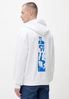 Karl Lagerfeld Jeans hanorac cu gluga pentru barbati, din bumbac imagine