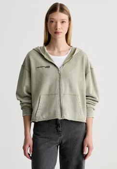 Karl Lagerfeld Jeans hanorac oversized pentru femei din bumbac imagine