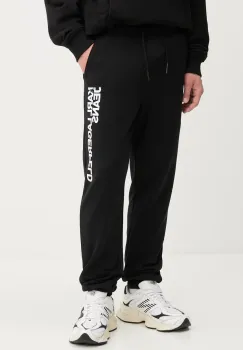 Karl Lagerfeld Jeans pantaloni de trening culoarea negru, cu imprimeu, A1M10001 imagine