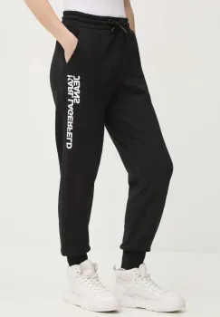 Karl Lagerfeld Jeans pantaloni de trening culoarea negru, cu imprimeu, A1W10058 imagine