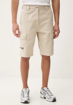 Karl Lagerfeld Jeans pantaloni scurti cargo pentru barbati, din denim imagine