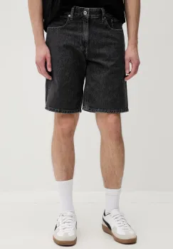 Karl Lagerfeld Jeans pantaloni scurti pentru barbati, din denim imagine