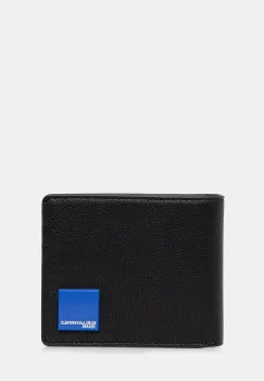 Karl Lagerfeld Jeans portofel culoarea negru, A3M32070 imagine