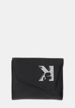 Karl Lagerfeld Jeans portofel de piele culoarea negru, A3W32068 imagine