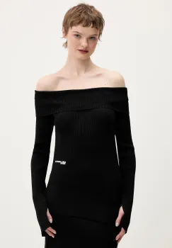 Karl Lagerfeld Jeans pulover culoarea negru, light, B1W18028 imagine