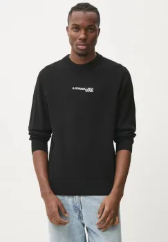 Karl Lagerfeld Jeans pulover de bumbac culoarea negru, light, A1M18049 imagine