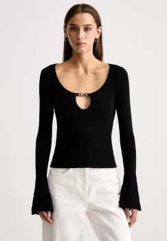 Karl Lagerfeld Jeans  pulover pentru femei cu vascoza imagine