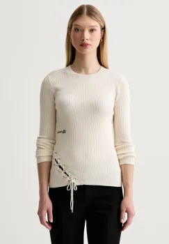 Karl Lagerfeld Jeans pulover pentru femei cu vascoza imagine